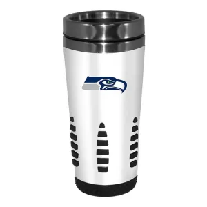 Seattle Seahawks White Huntsville Travel Mug