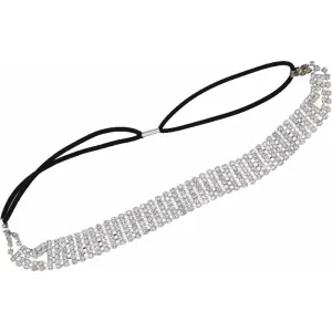 Shine bright rhinestone stretch band headband