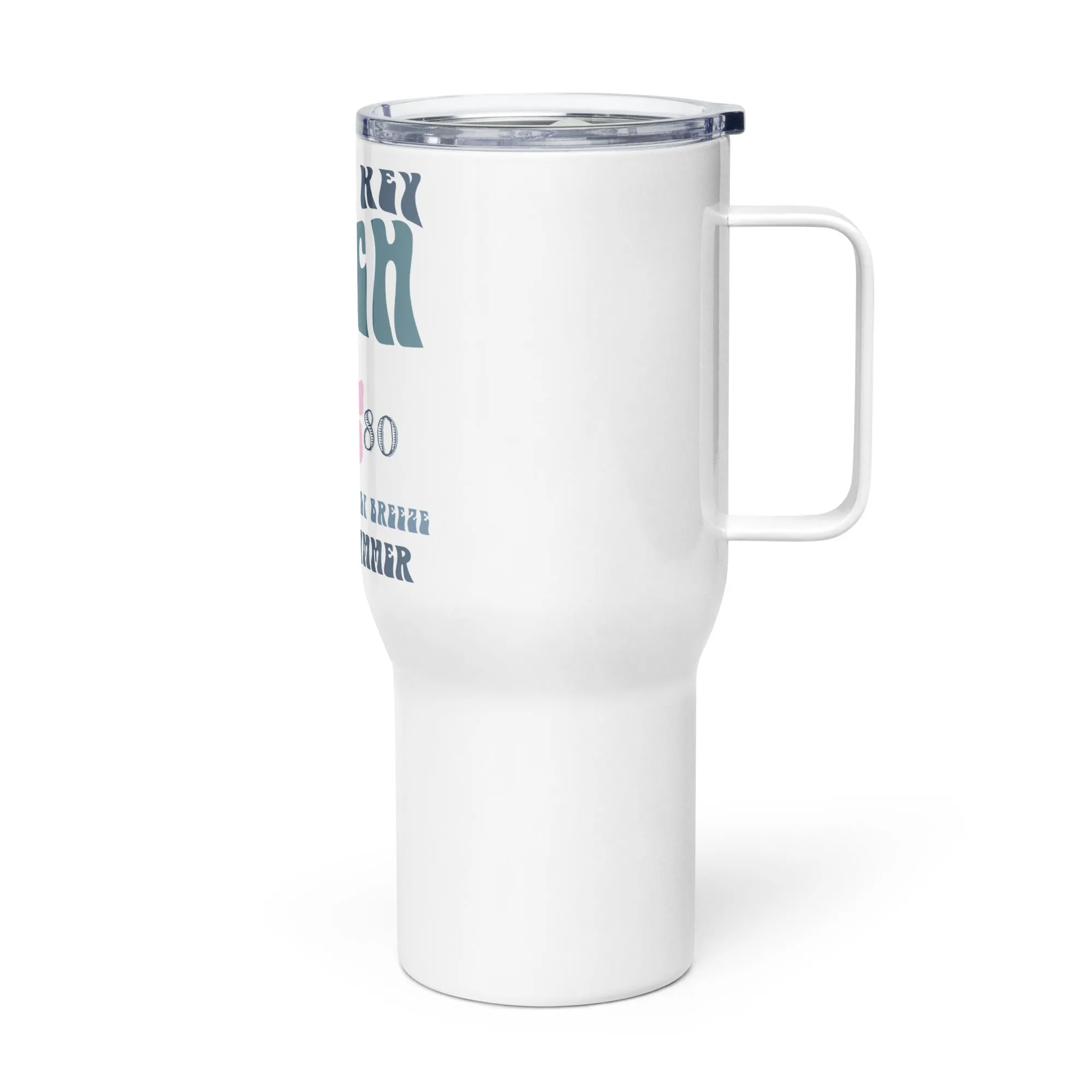 Siesta Key Beach Hibiscus Endless Summer Travel Mug