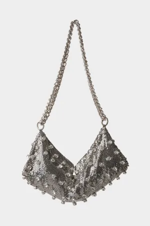 Simone Metal Bag in Silver