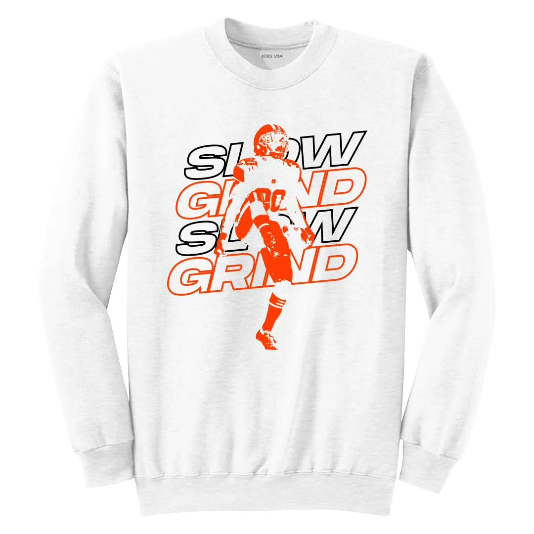 Slow Grind Bold Letter Crewneck