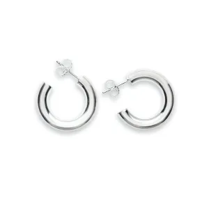SMALL HOOP/SILVER