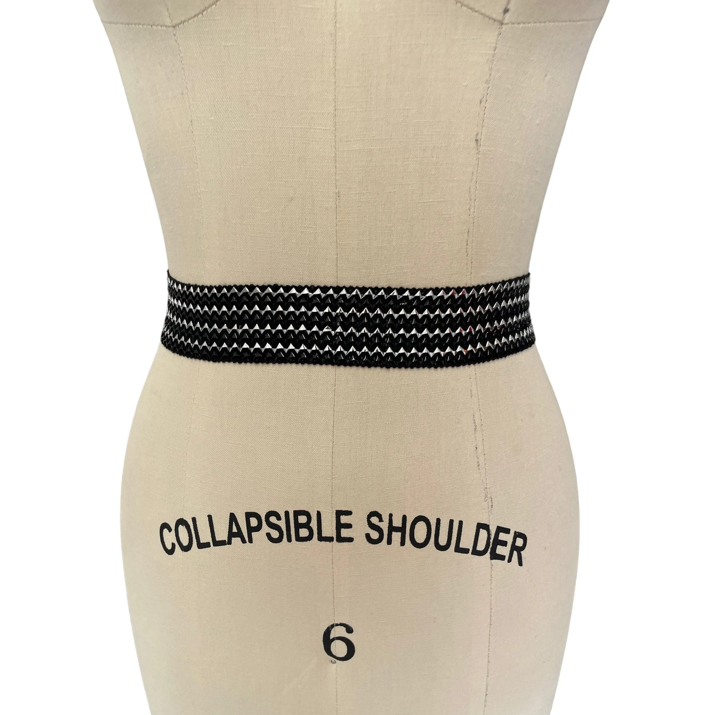 Small- Melly Metallic elastic stretch (trim)