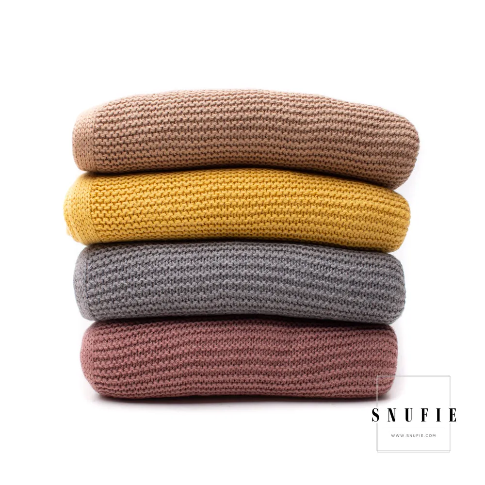 Snufie Super Soft Baby Blanket - Soft Brown
