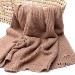 Snufie Super Soft Baby Blanket - Soft Brown