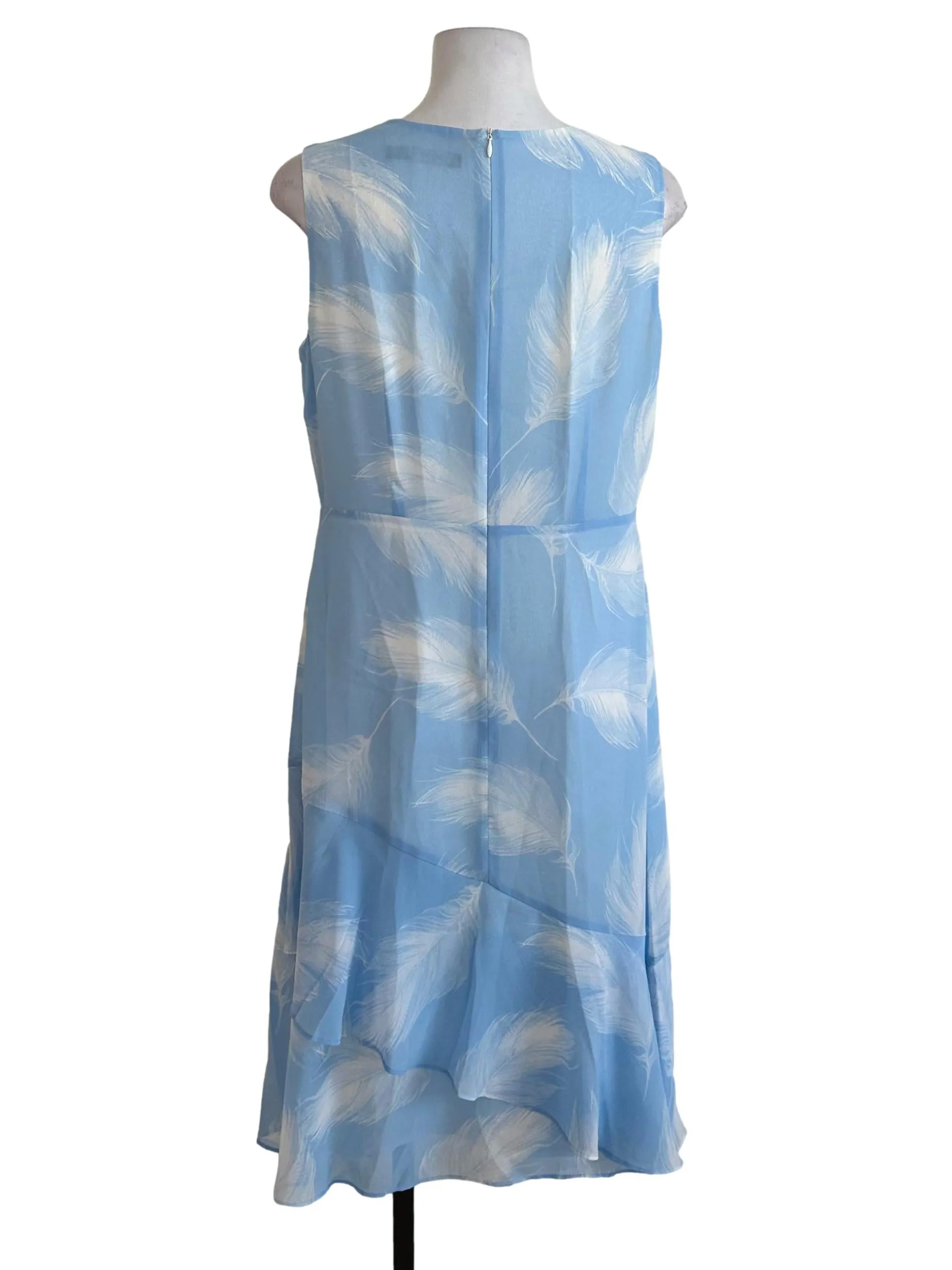 Soft Blue Abstract Dress
