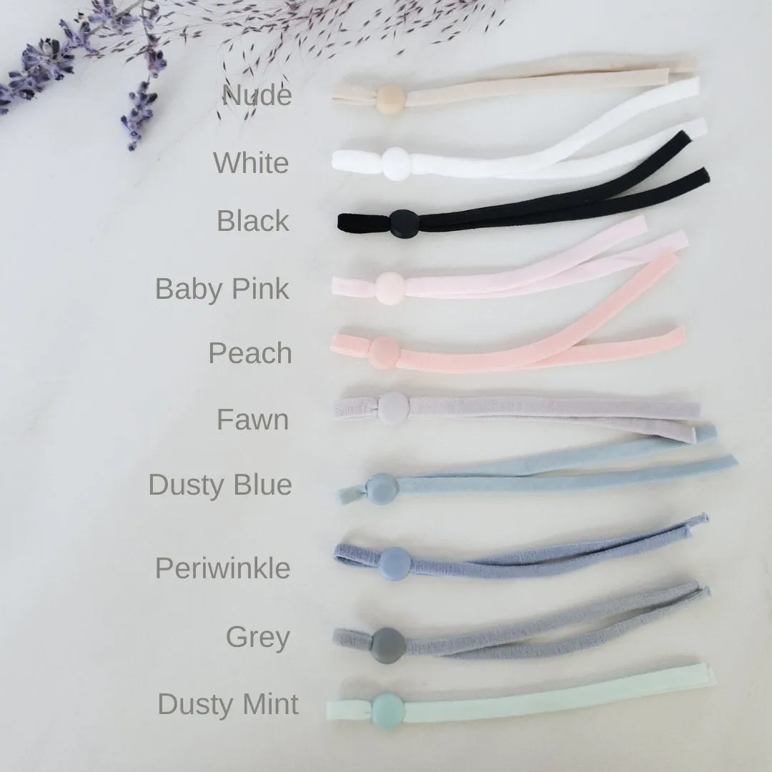 Soft Elastic with Adjustable Stoppers