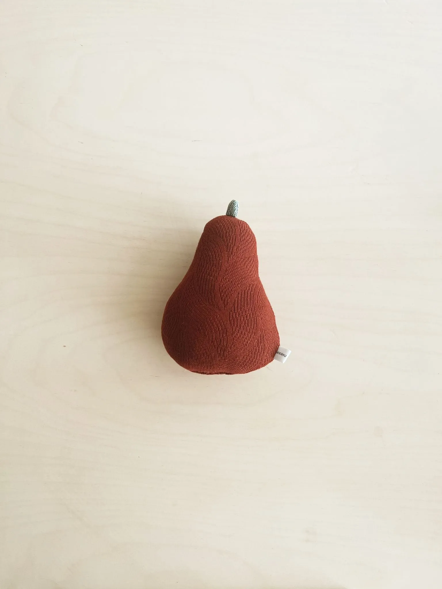 Soft Pear Rattle Toy