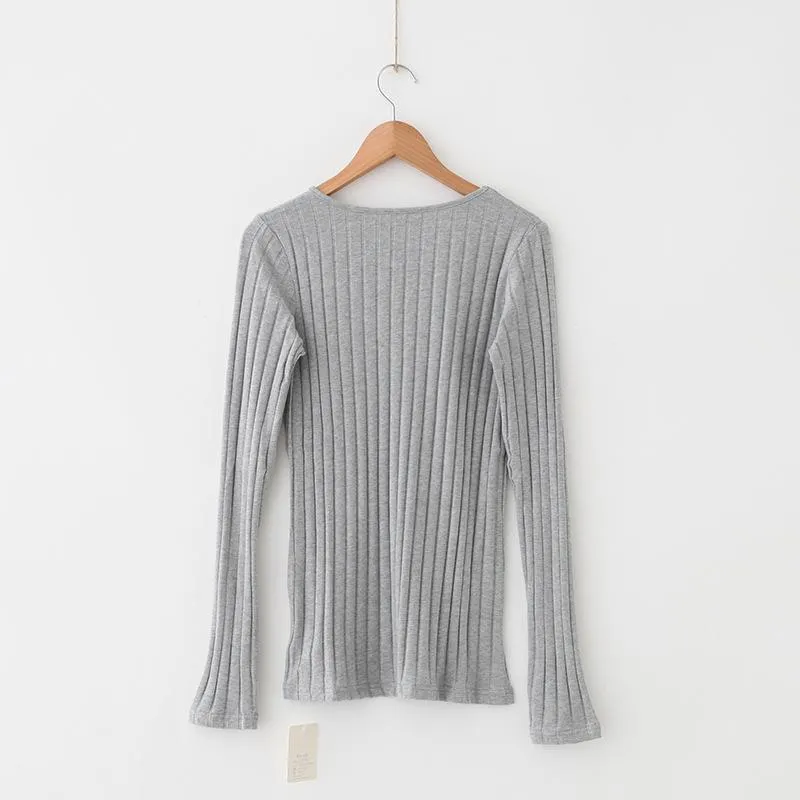 Solid Long Sleeve Shirt