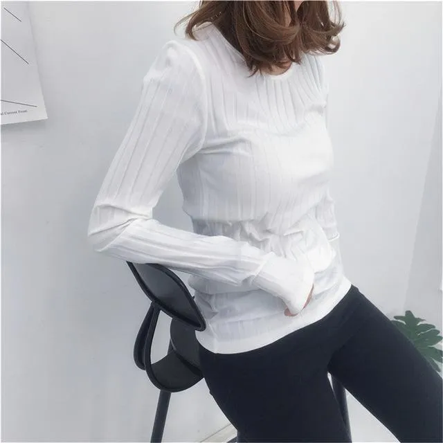 Solid Long Sleeve Shirt