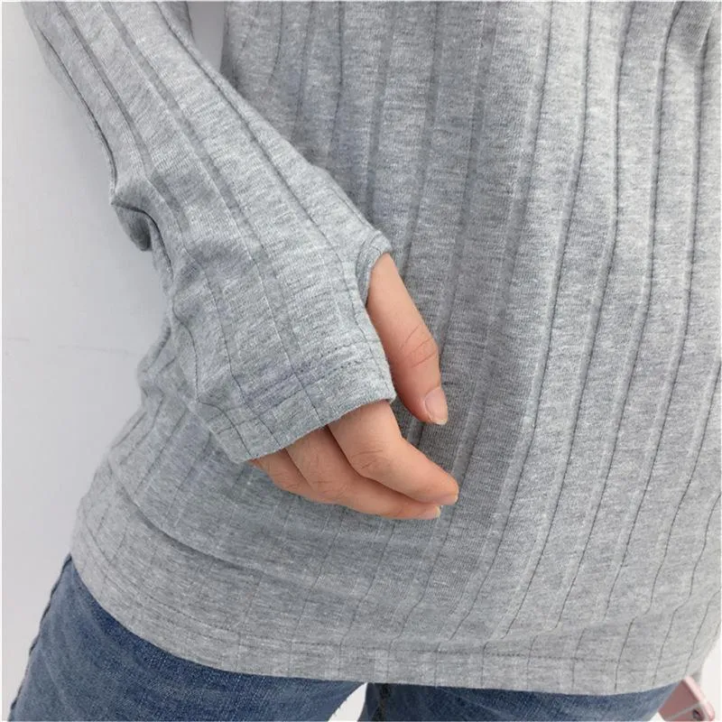 Solid Long Sleeve Shirt