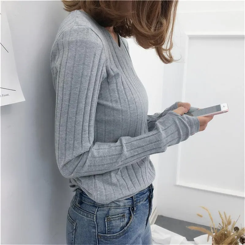 Solid Long Sleeve Shirt