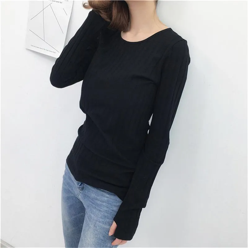 Solid Long Sleeve Shirt