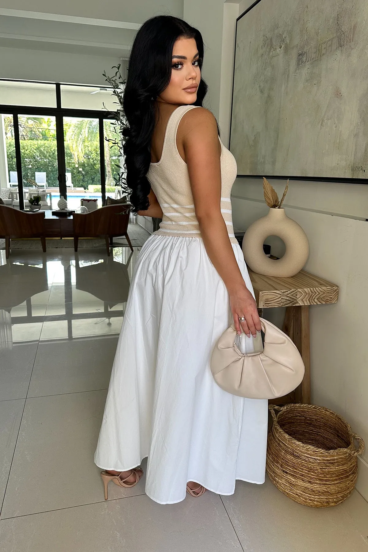 SOMEWHERE OUT THERE MAXI DRESS