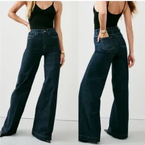 SPANX SpanxShape EveryWear Wide Leg Jeans Size XL