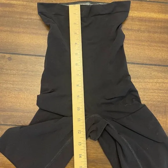 Spanx Women's Higher Power Tummy Control Shorts black size medium