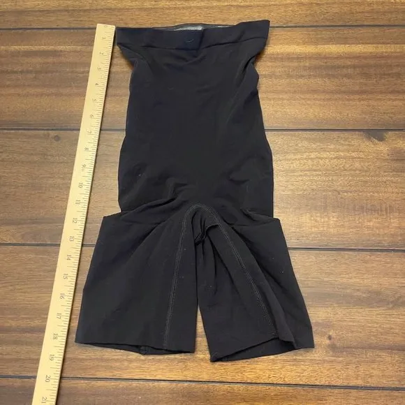 Spanx Women's Higher Power Tummy Control Shorts black size medium