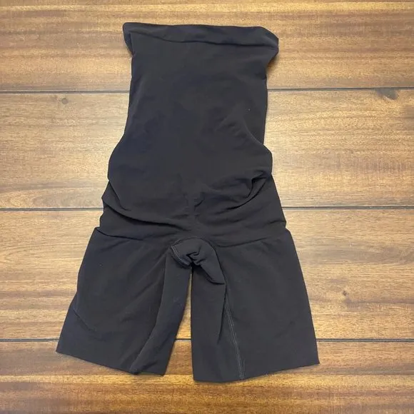 Spanx Women's Higher Power Tummy Control Shorts black size medium