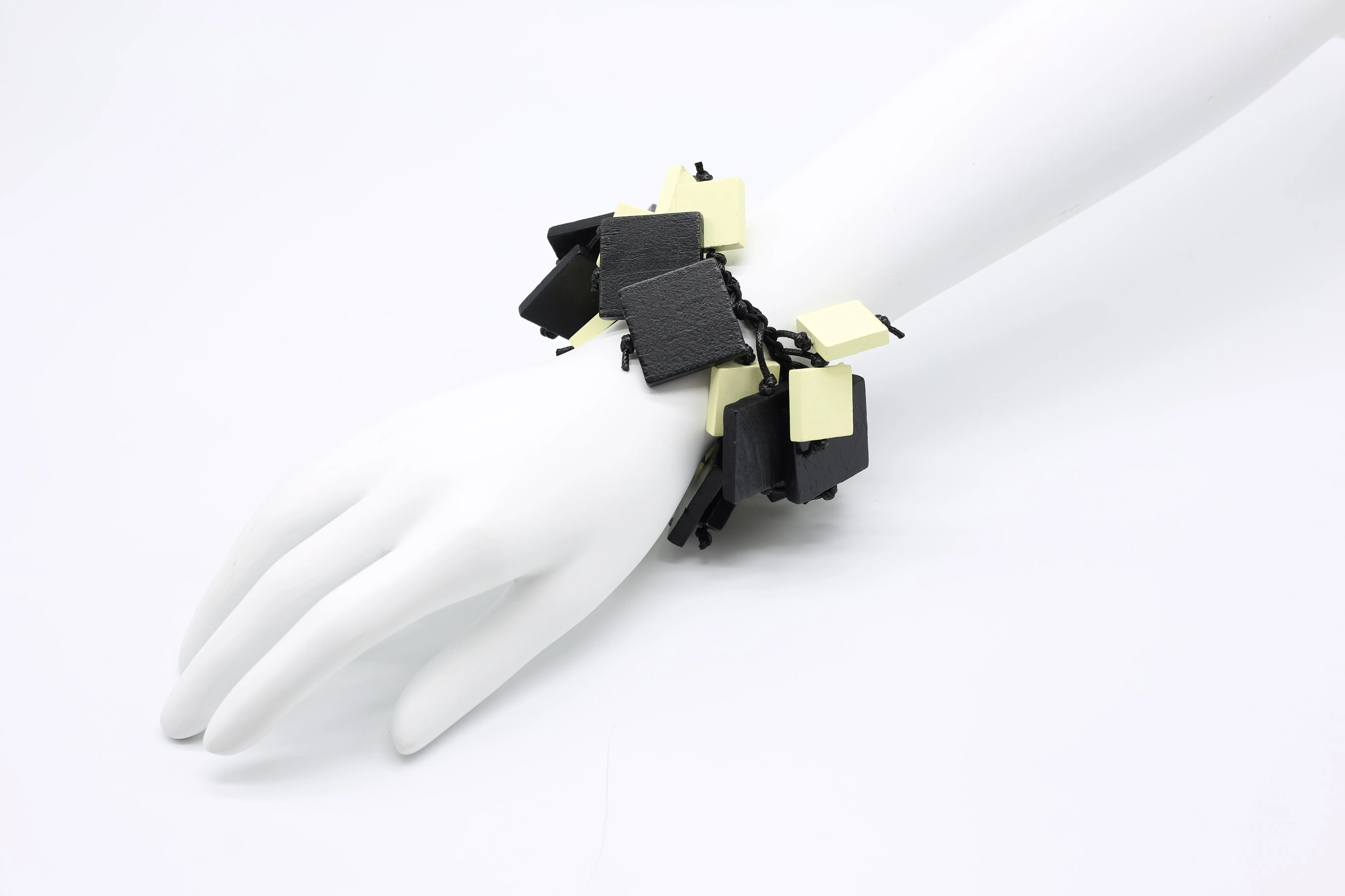 Squares on Elastic Bracelet