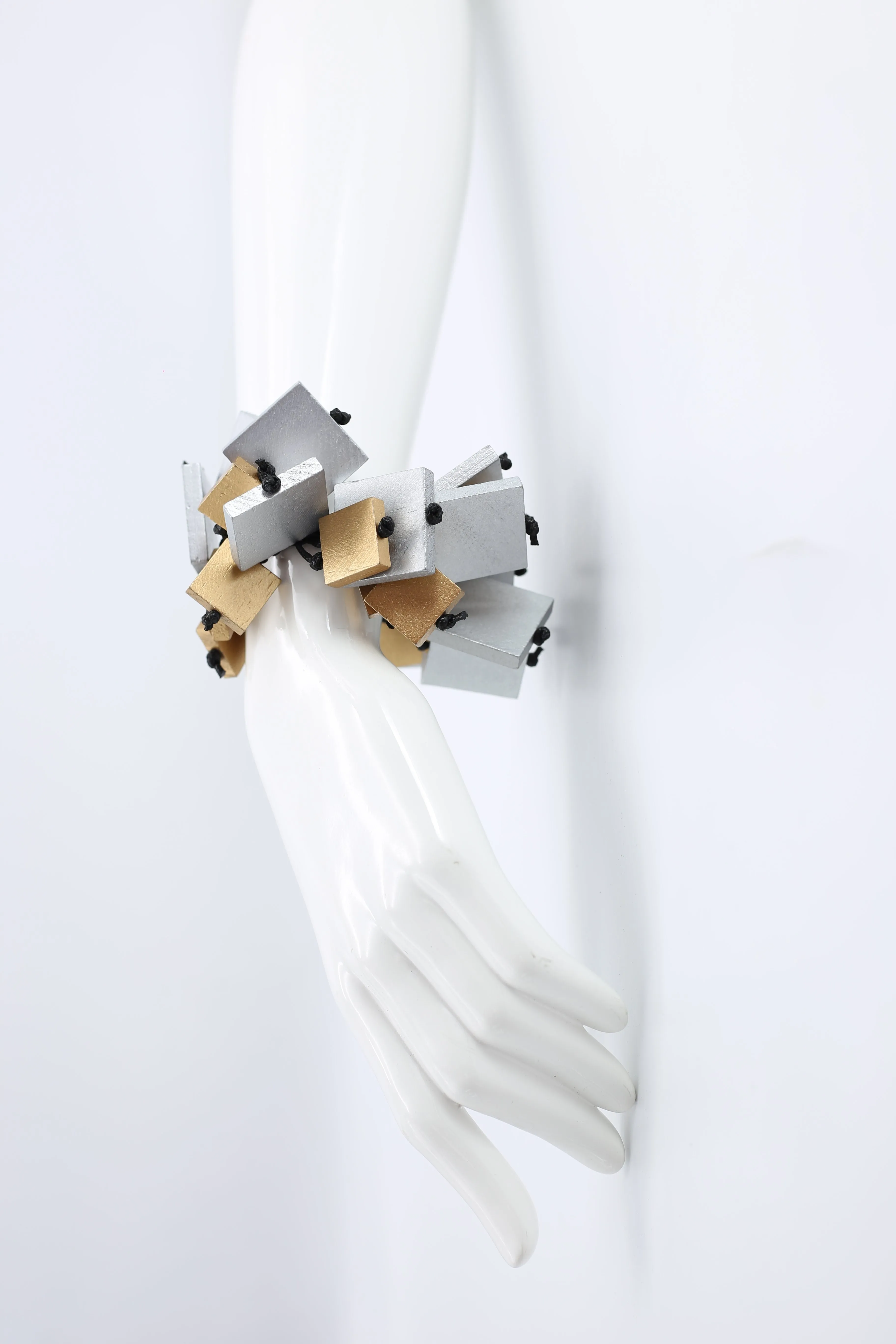 Squares on Elastic Bracelet