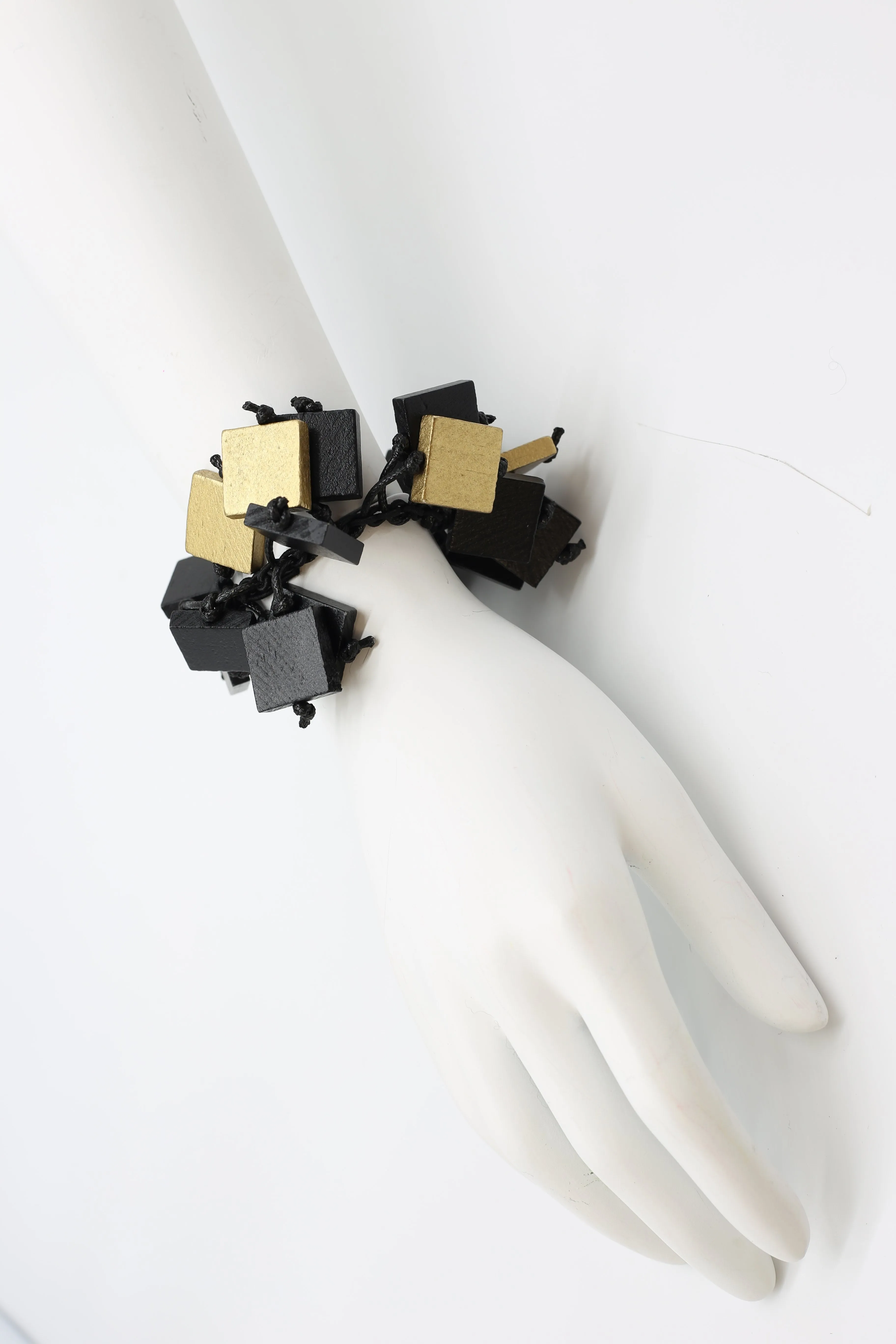 Squares on Elastic Bracelet