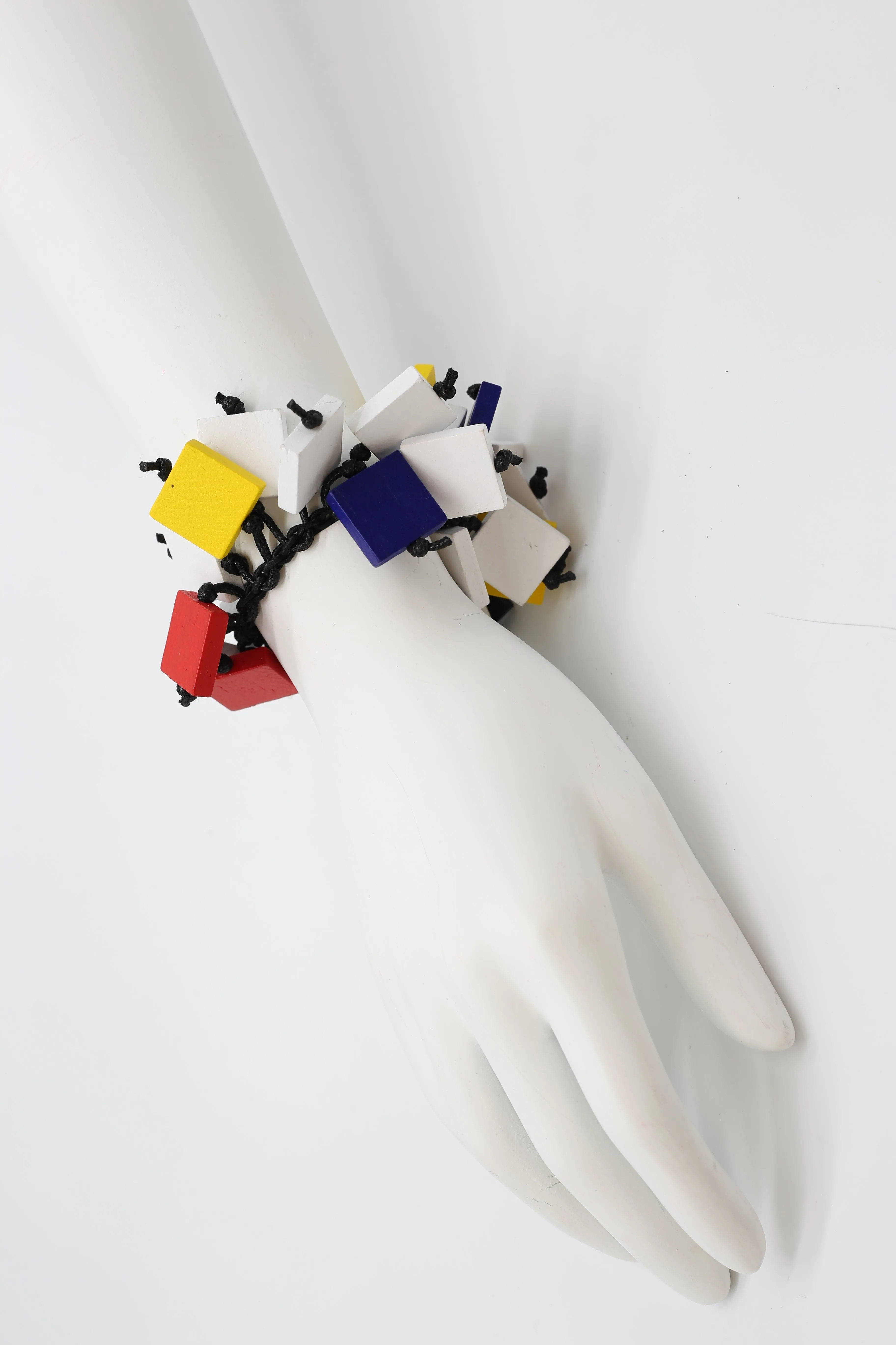 Squares on Elastic Bracelet