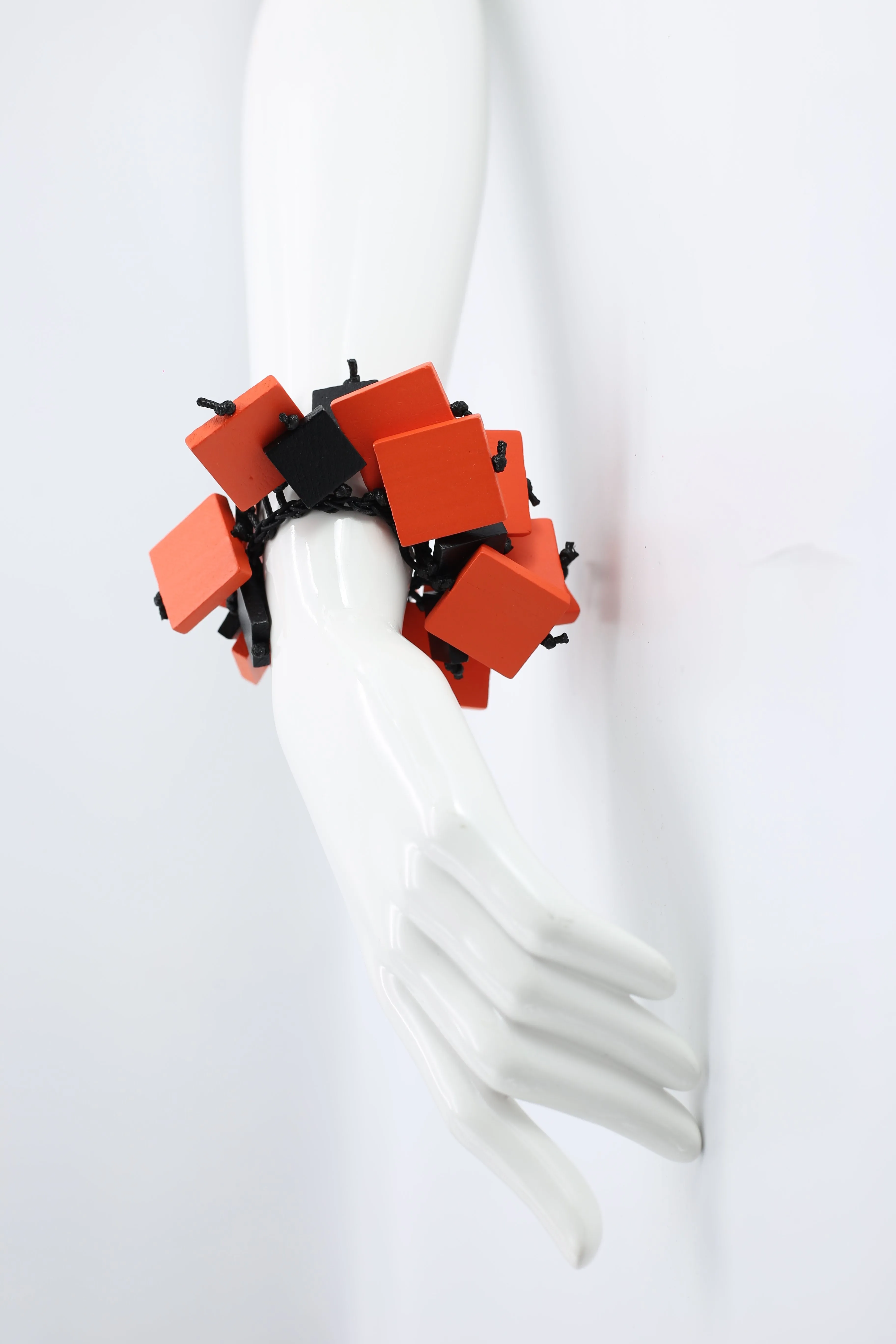 Squares on Elastic Bracelet