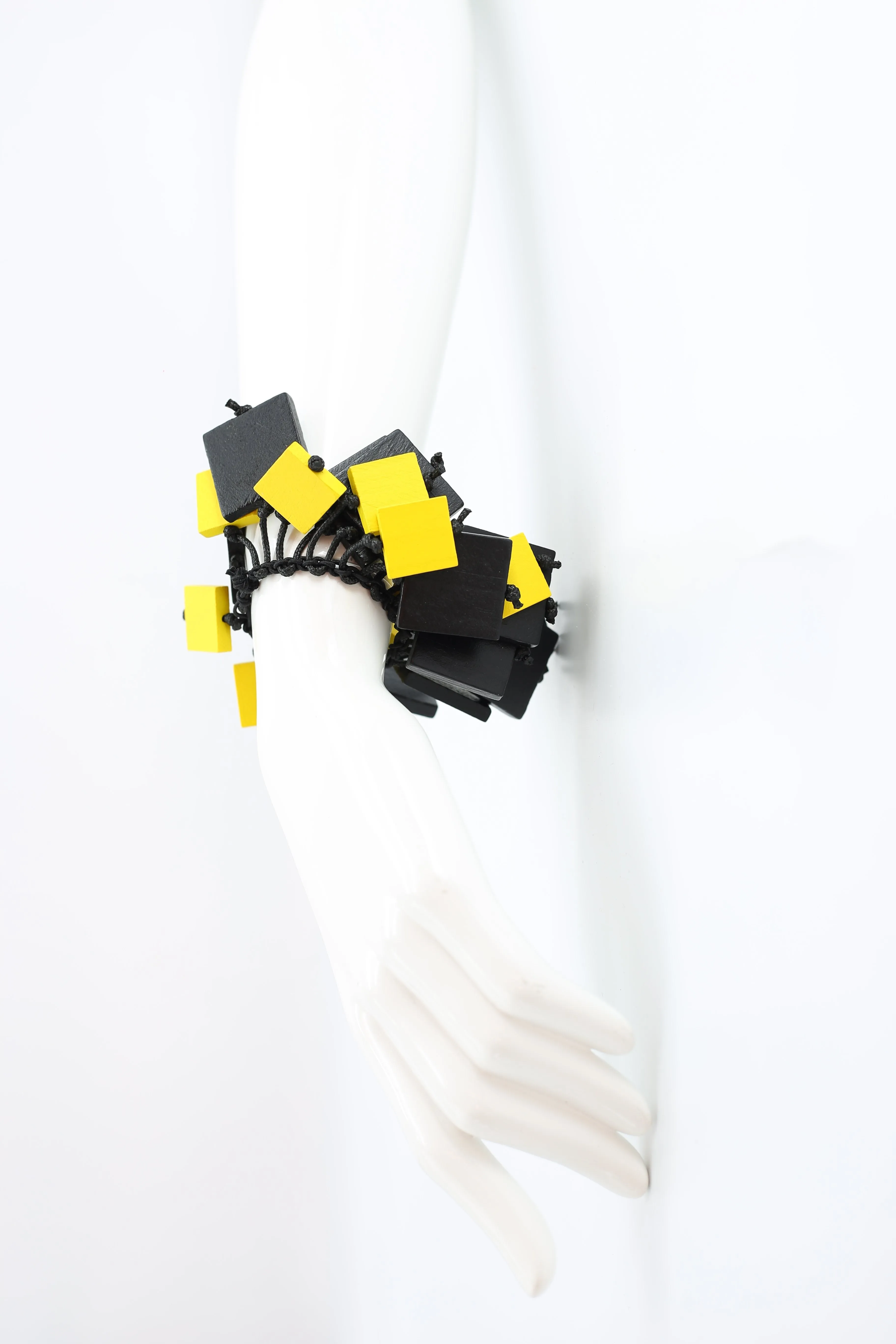 Squares on Elastic Bracelet