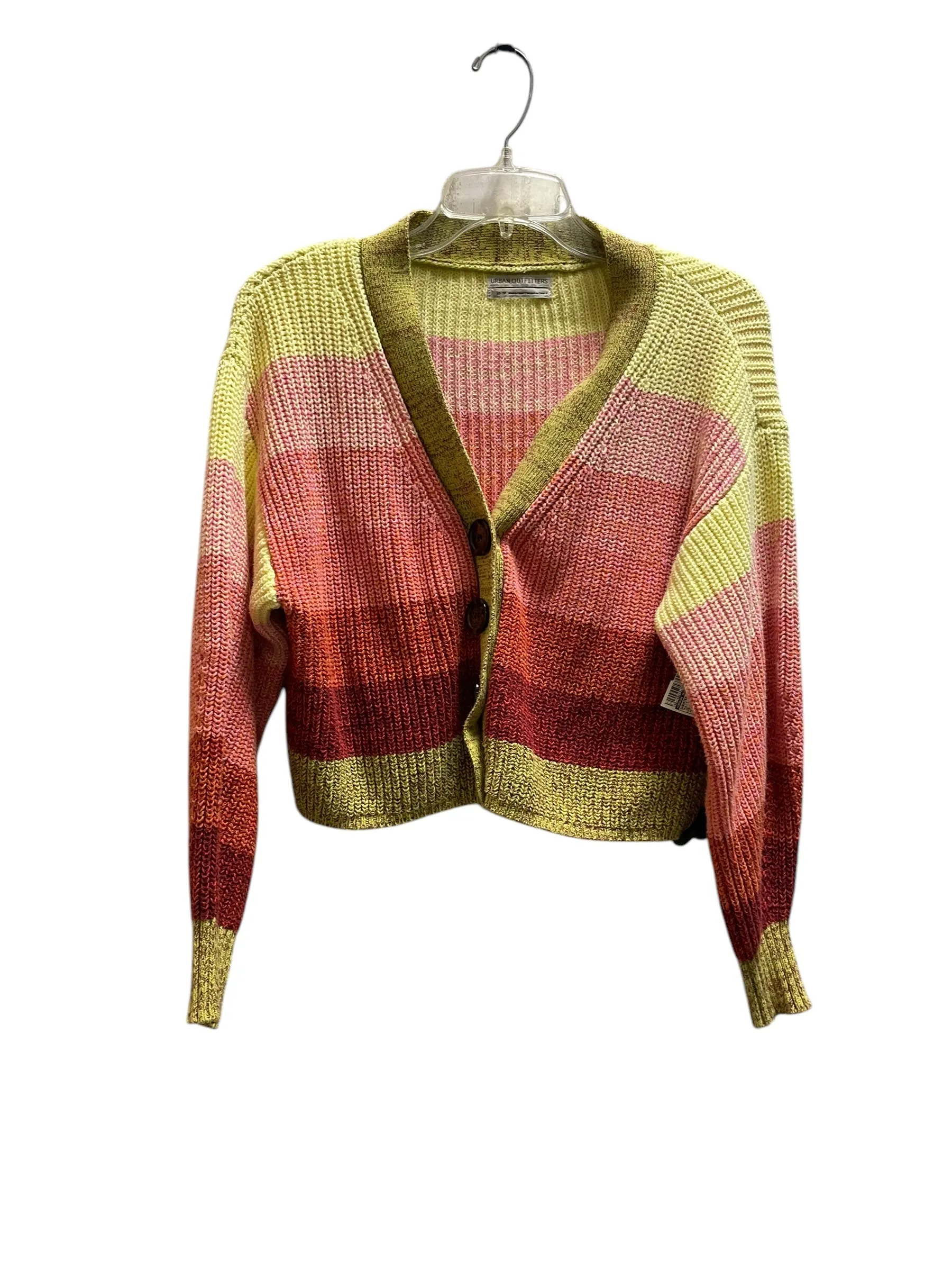 Sweater Cardigan By Urban Outfitters In Multi-colored, Size: Xs