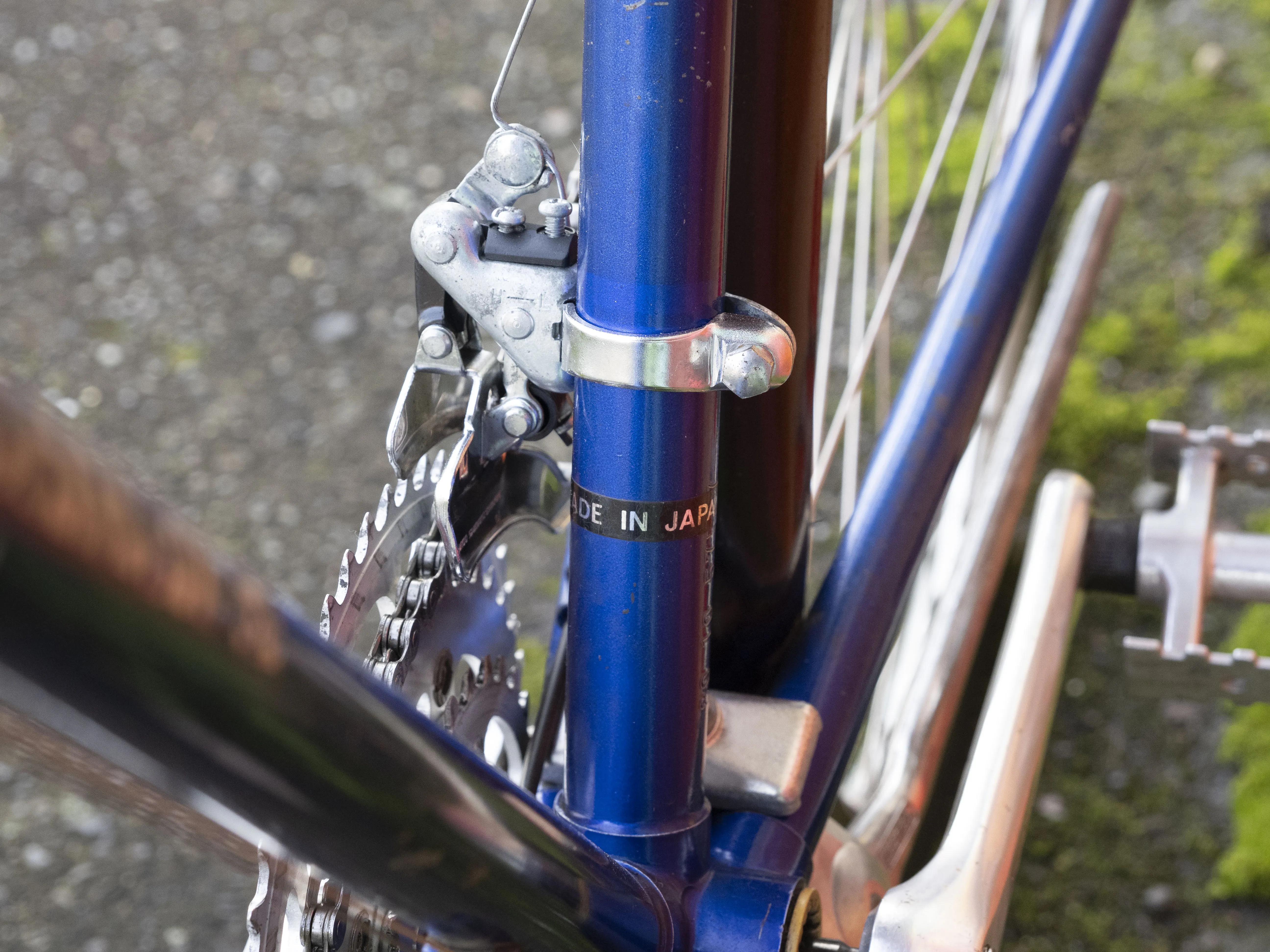 Takara Mixte Vintage Road Bike, Blue, 50cm/Small