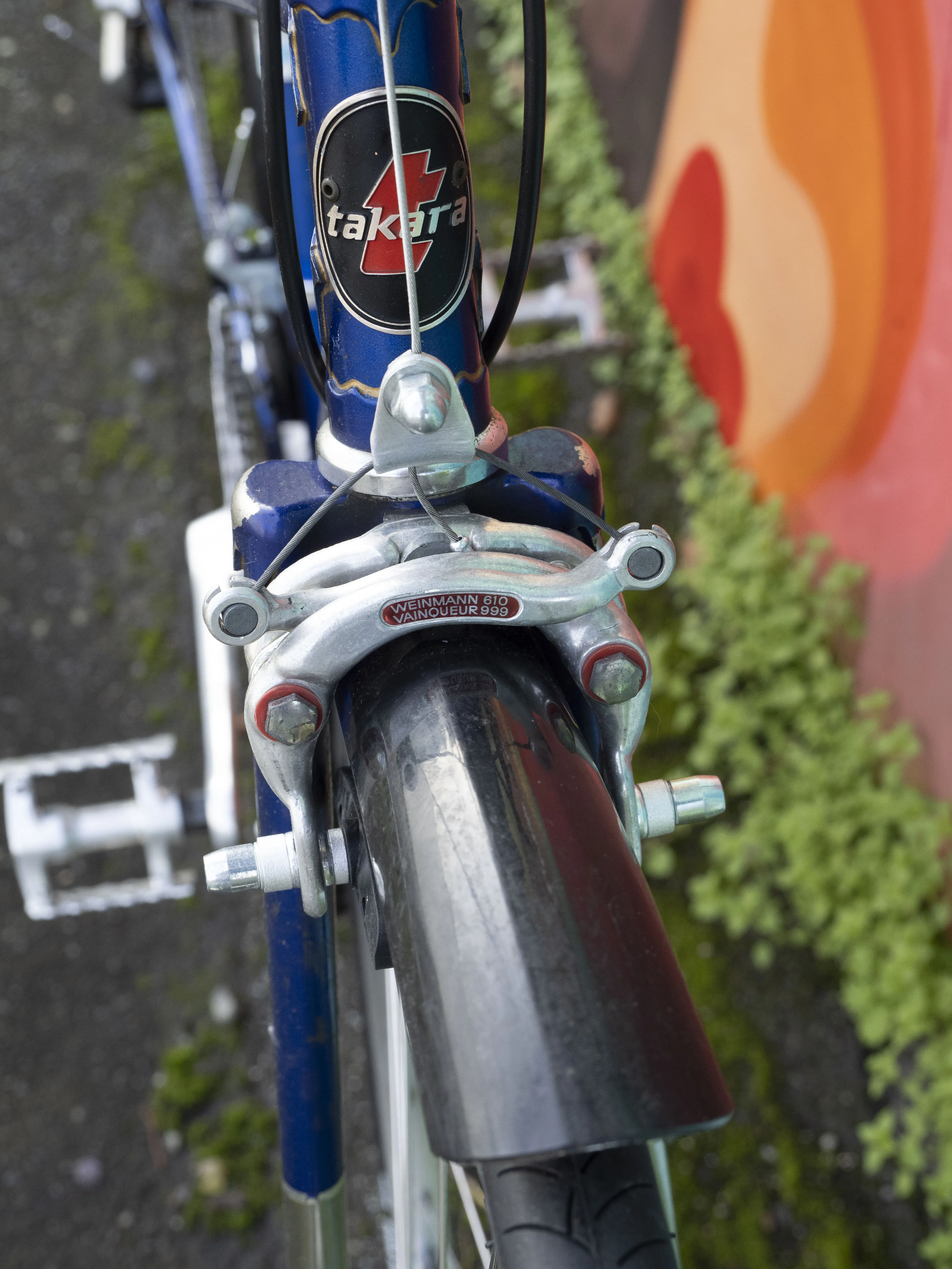 Takara Mixte Vintage Road Bike, Blue, 50cm/Small