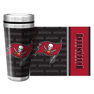 Tampa Bay Buccaneers Travel Mug | Wallpaper Full Wrap 16 oz.