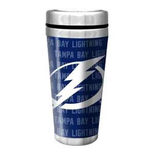 Tampa Bay Lightning Travel Mug | Wallpaper Full Wrap 16 oz.