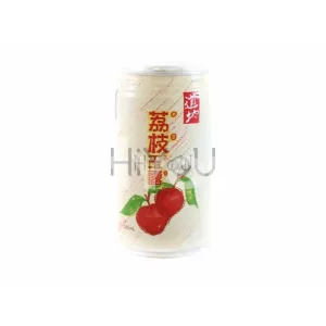 Tao Ti Lychee Juice Drink With Nata De Coco 340ml ~ 道地荔枝玉露 340ml
