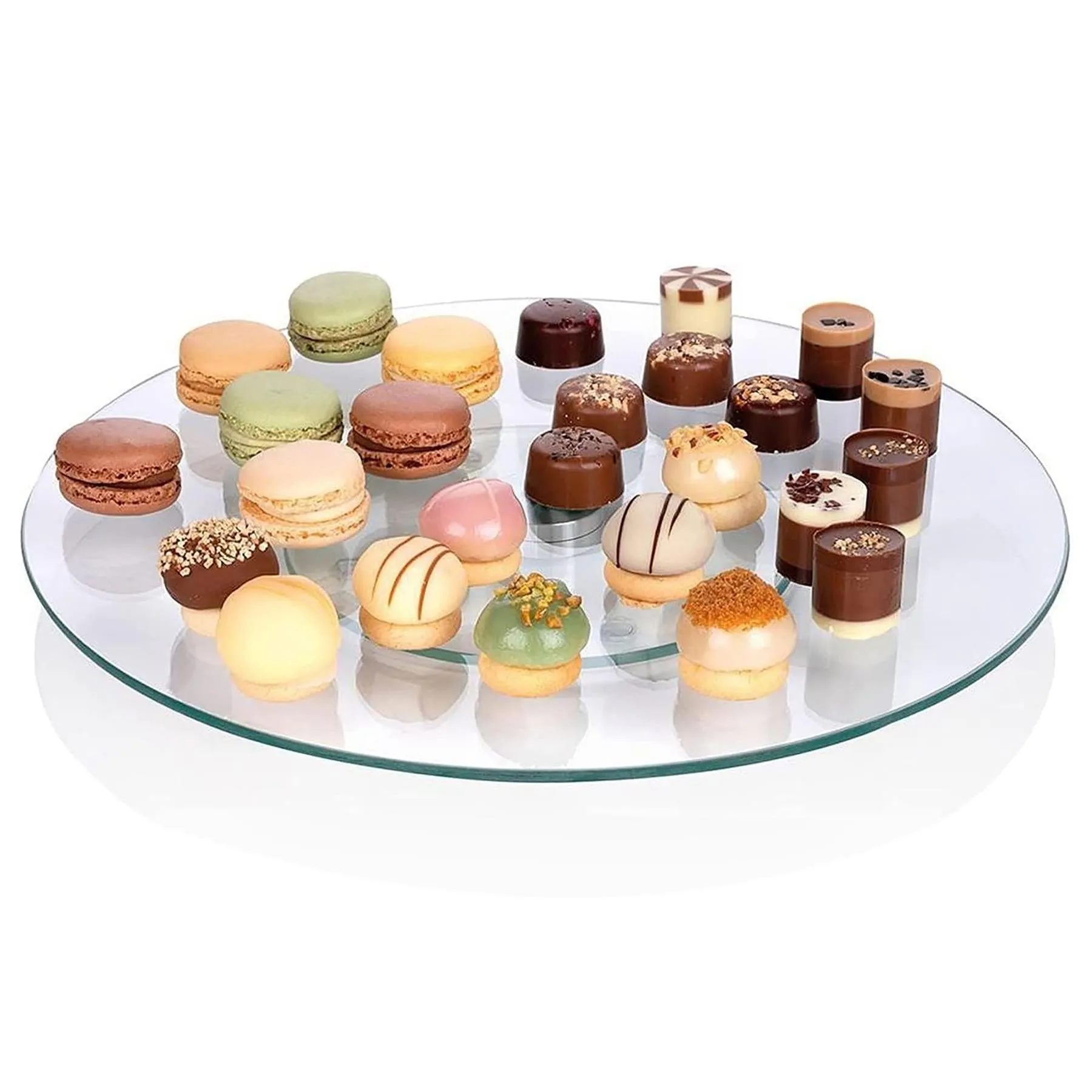 Tempered Glass Lazy Susan