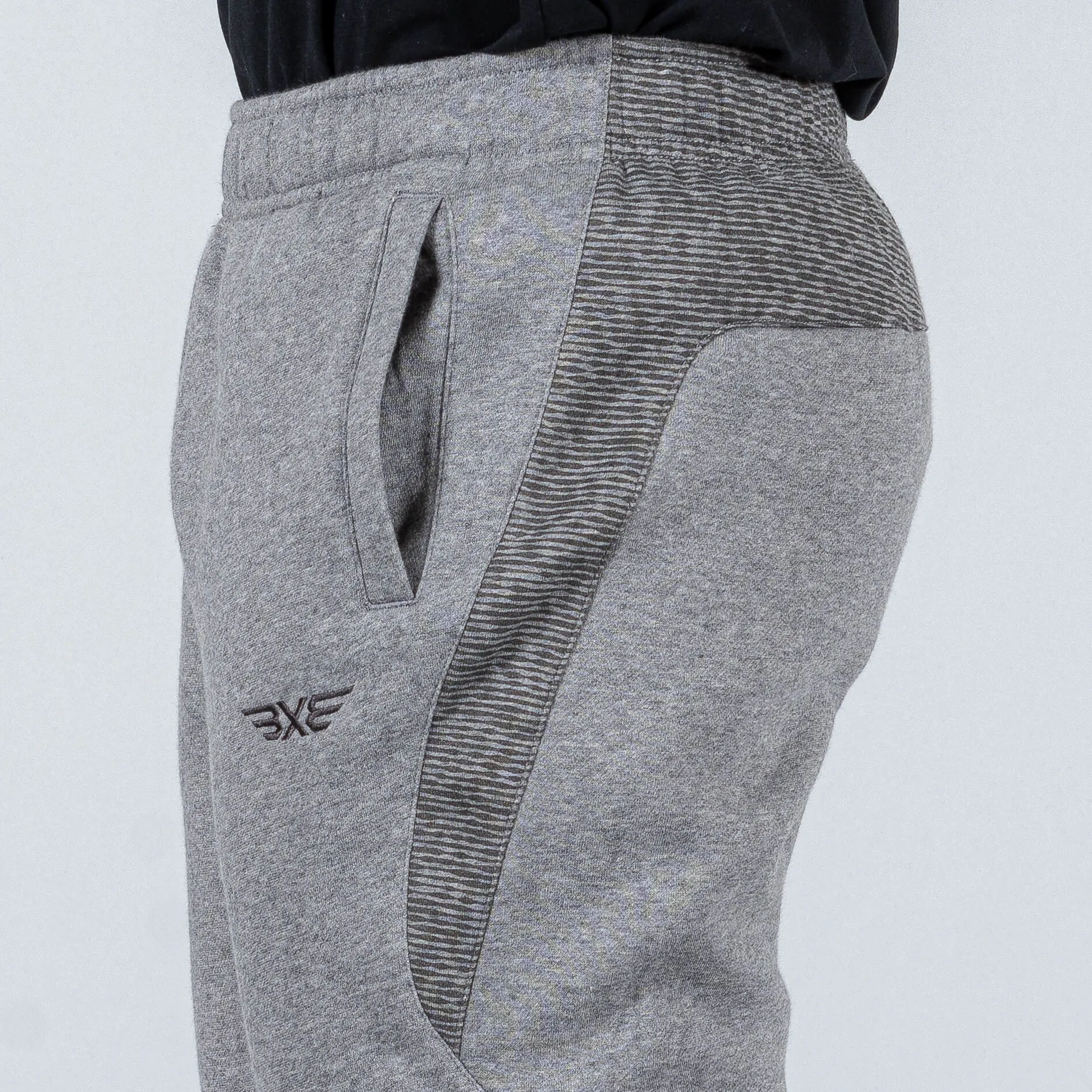 Tepláky PEAK 3x3 Brushed Knitted Sweater Pants Šedé