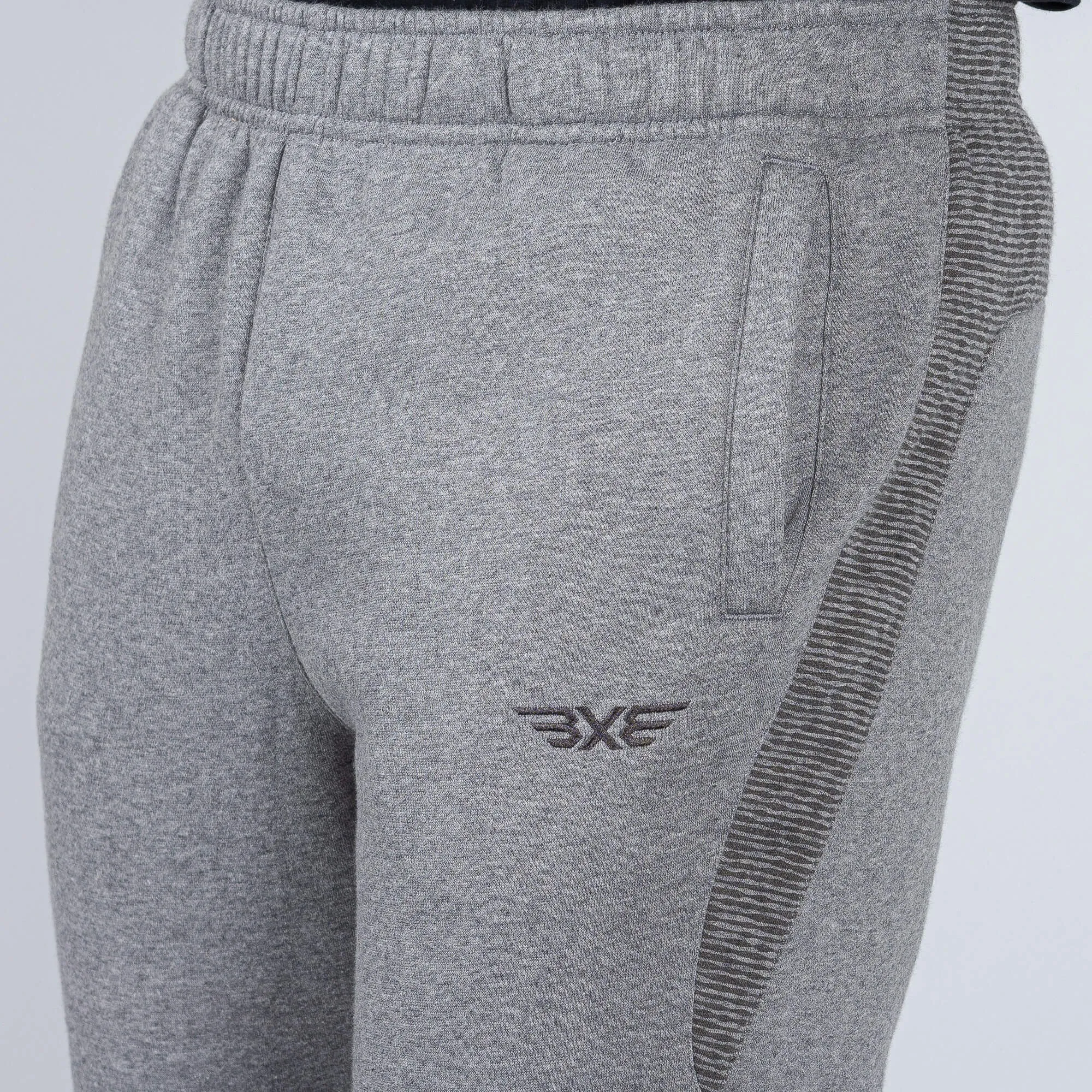 Tepláky PEAK 3x3 Brushed Knitted Sweater Pants Šedé