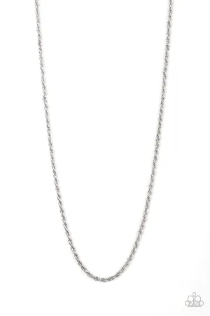 The Go-To Guy - Silver Urban Necklace
