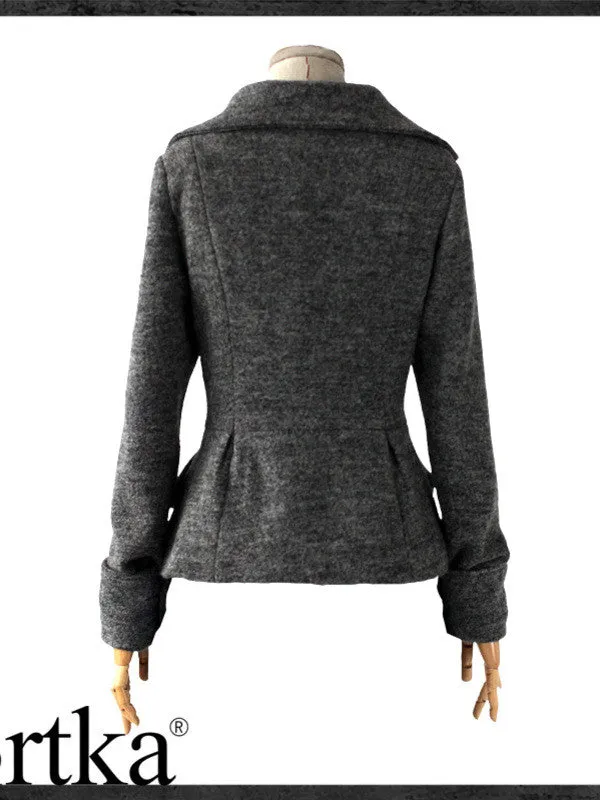 the new look grey coat