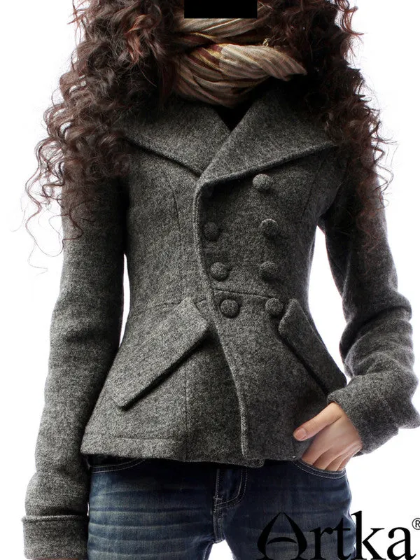 the new look grey coat