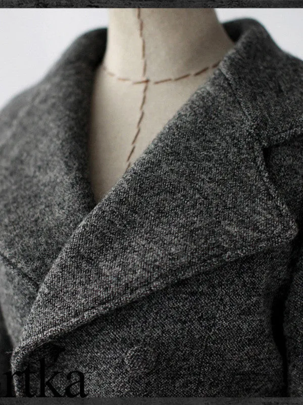 the new look grey coat