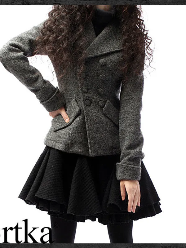 the new look grey coat