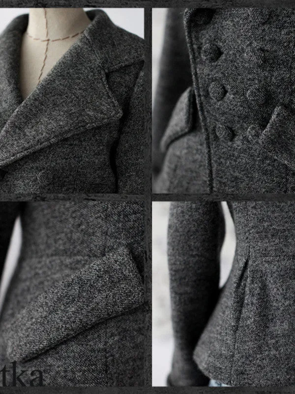 the new look grey coat