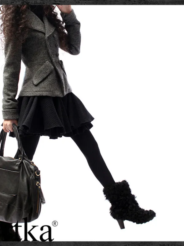 the new look grey coat