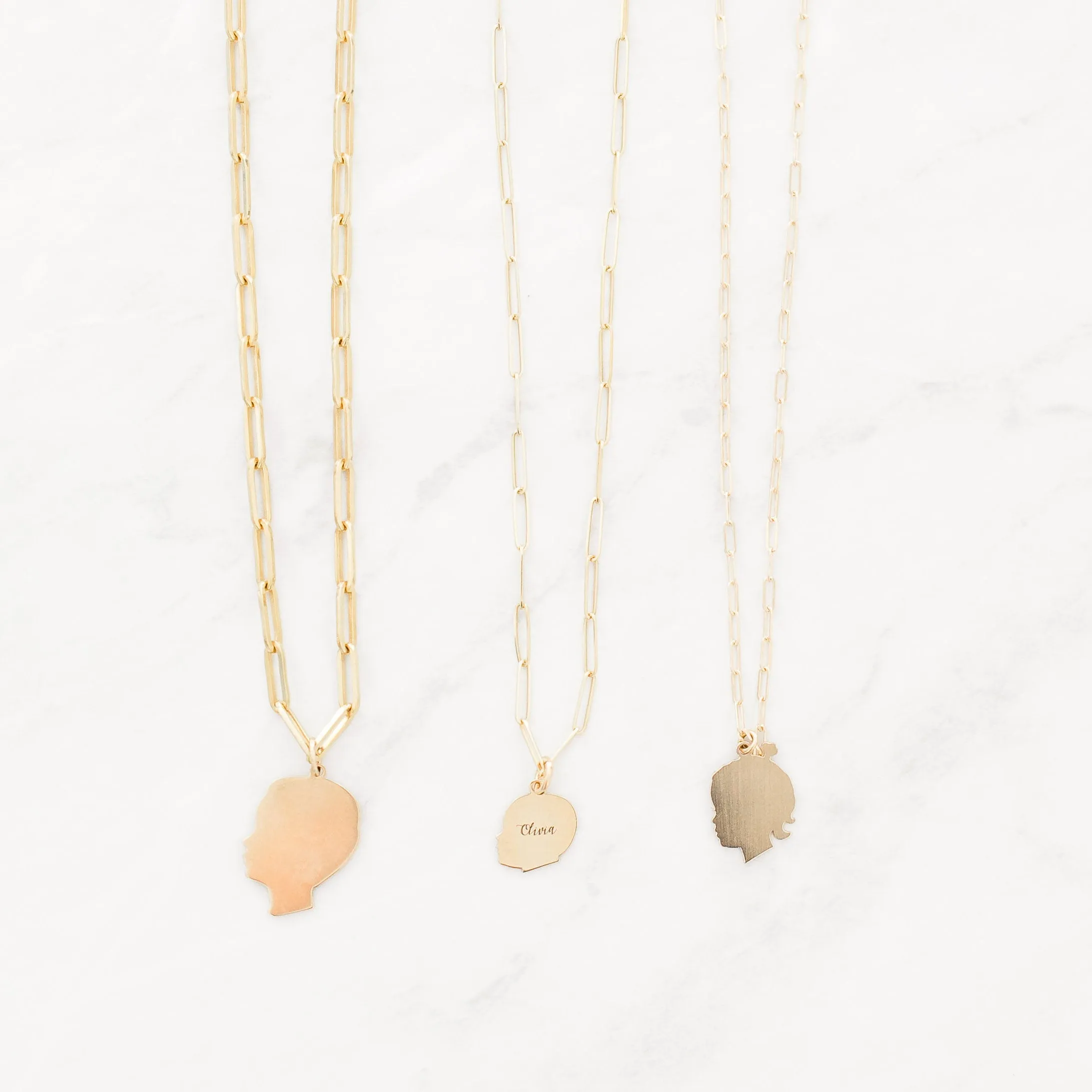 The Paperclip Chain Necklace - Medium Weight