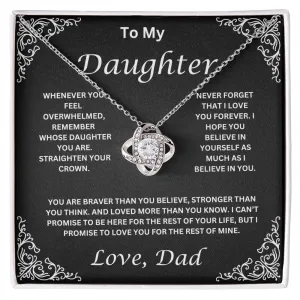 To My Daughter Love Dad