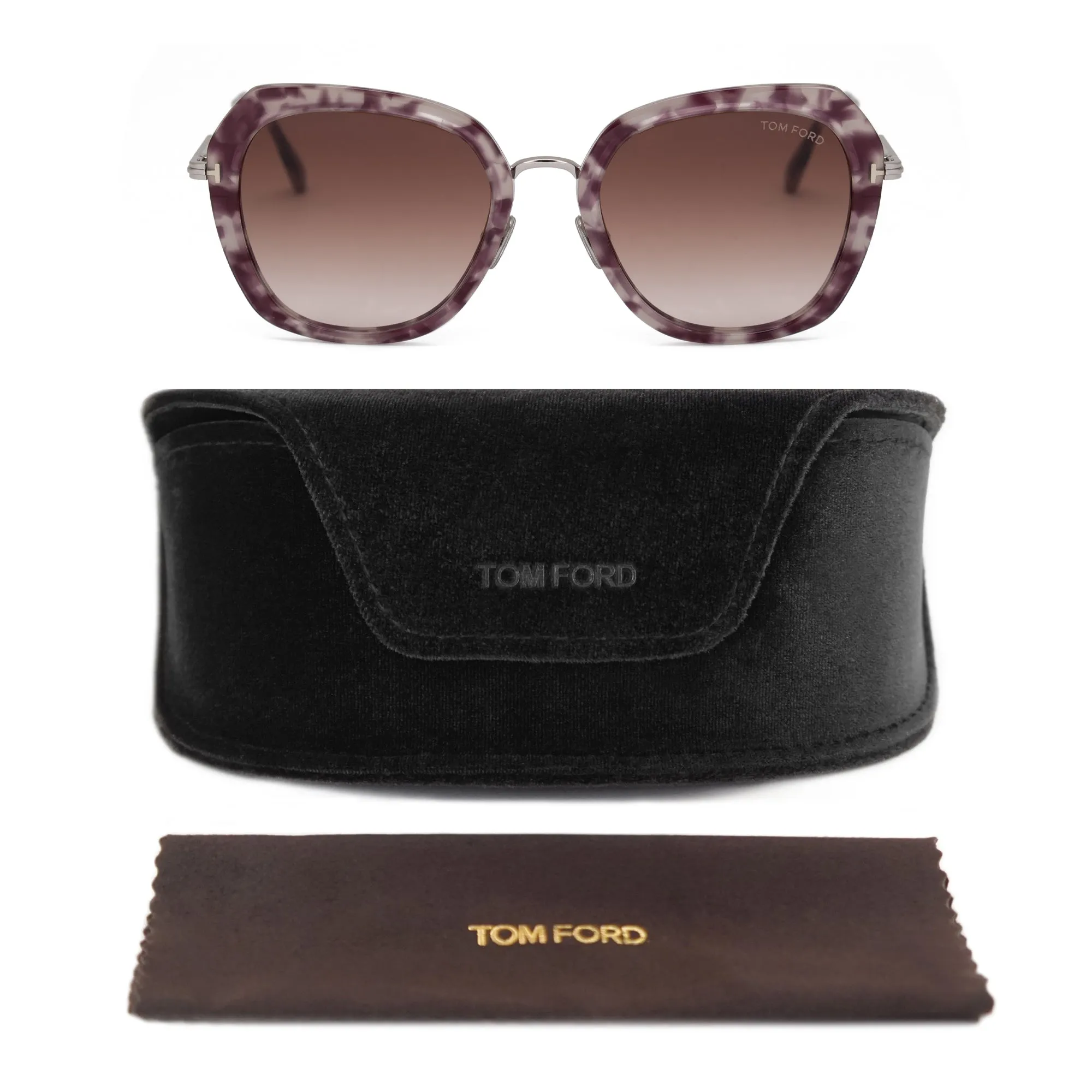 Tom Ford Butterfly Sunglasses FT0792 55F 55