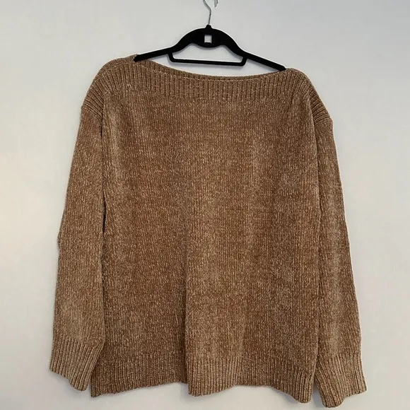 Tommy Bahama Women's Natural Luna Chenille Sweater Women’s Large