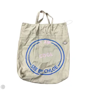 Tote Designer By See By Chloe, Size: Large