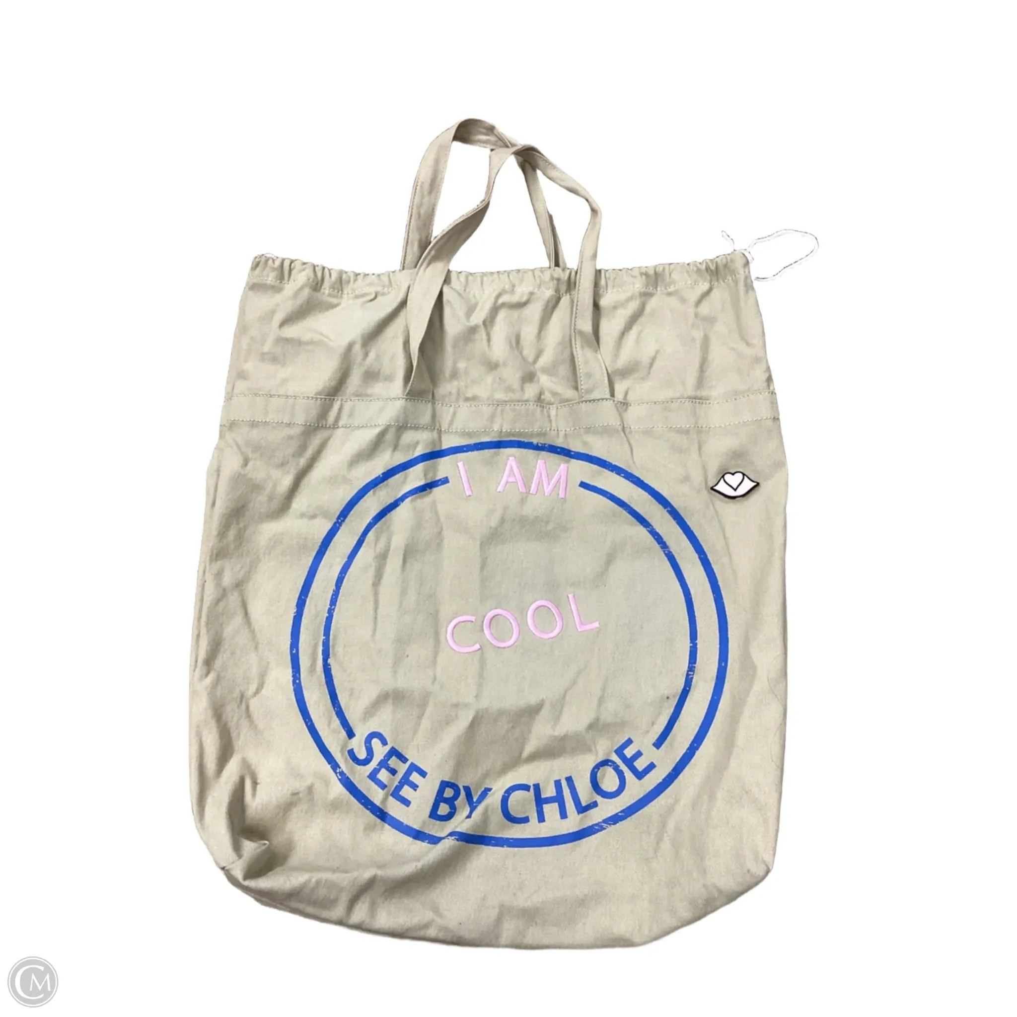 Tote Designer By See By Chloe, Size: Large
